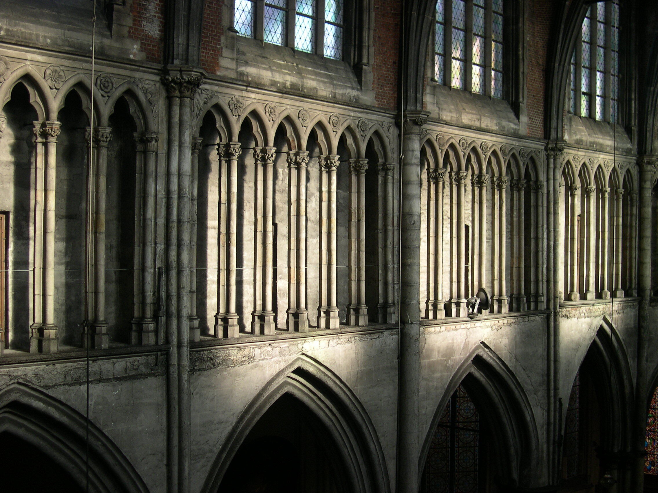 Hoogkoor Triforium noordkant foto02